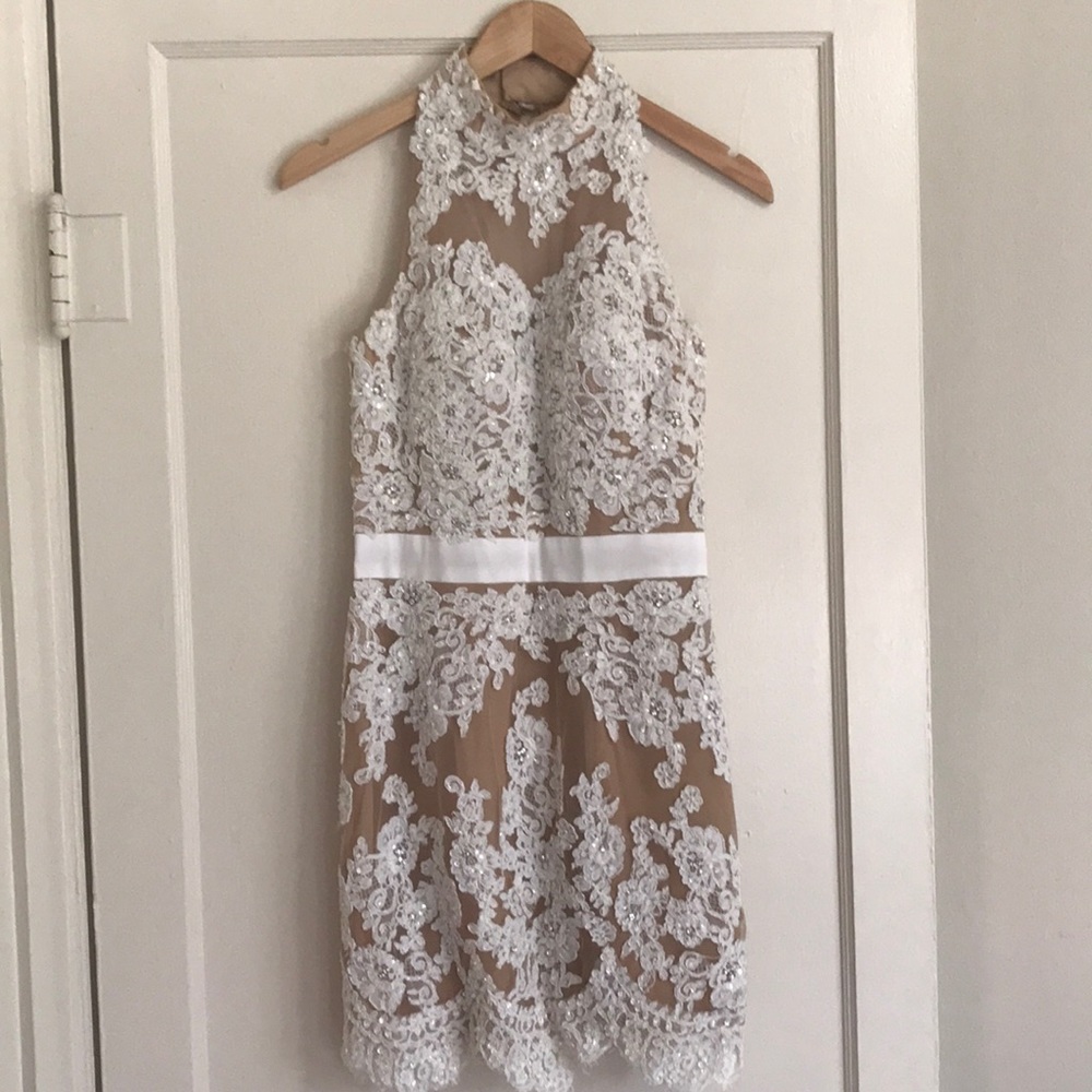 GORGEOUS full lace & sequin Sherri Hill dress